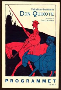 Palladium´s plakat for Lau Lauritzens 1926-filmudgave, med Fyrtaarnet & Bivognen i de altdominerende hovedroller.